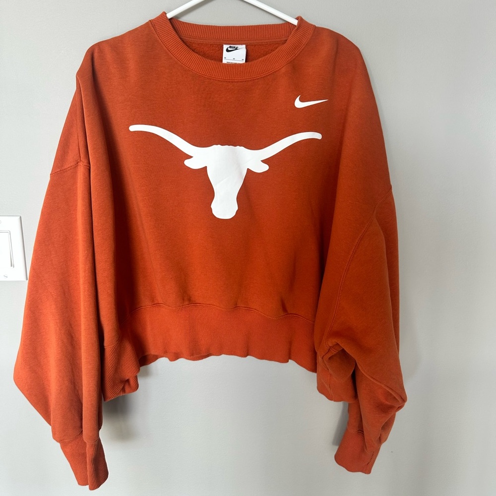 Nike Texas Longhorns Cozy Crop Sweatshirt